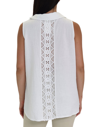 Top w/ Back Lace Detail image 2