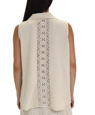 Top w/ Back Lace Detail image 2