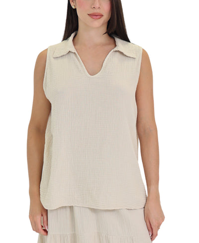 Top w/ Back Lace Detail image 1