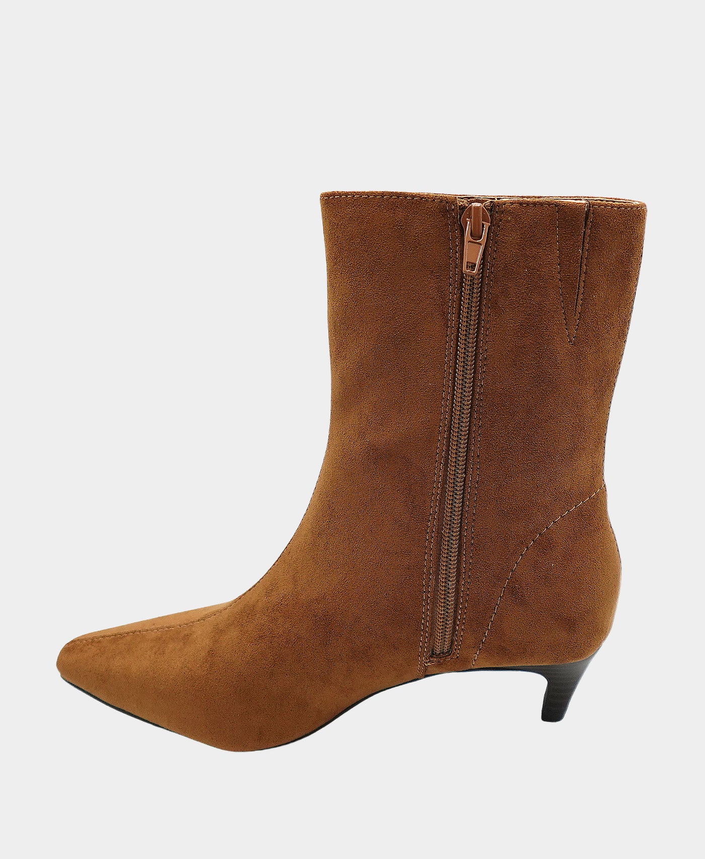 Faux Suede Bootie view 2