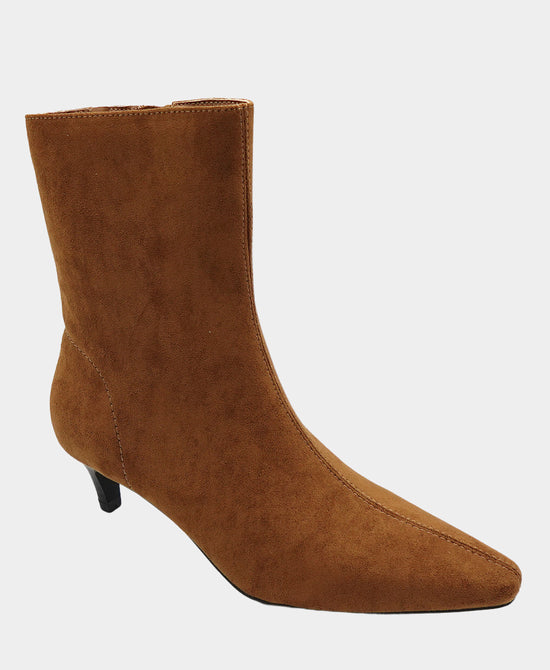 Faux Suede Bootie view 