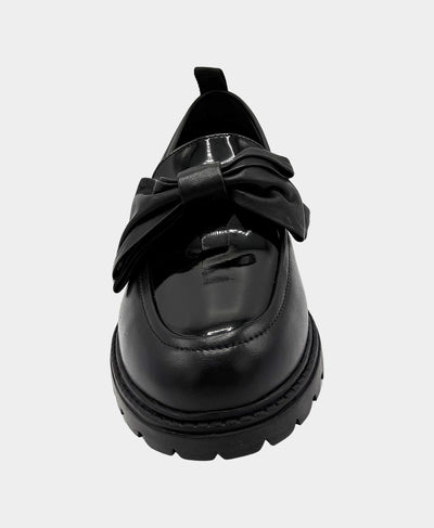 Leather Bow Loafer image 2