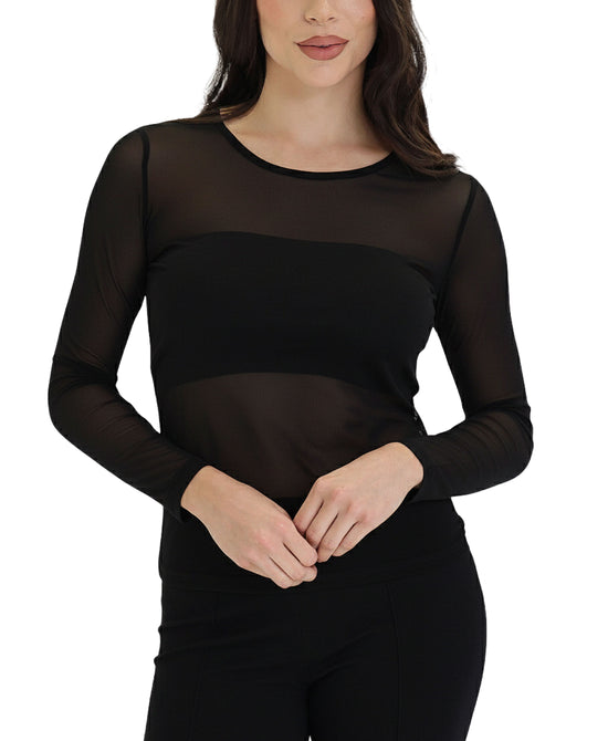 Sheer Mesh Top view 