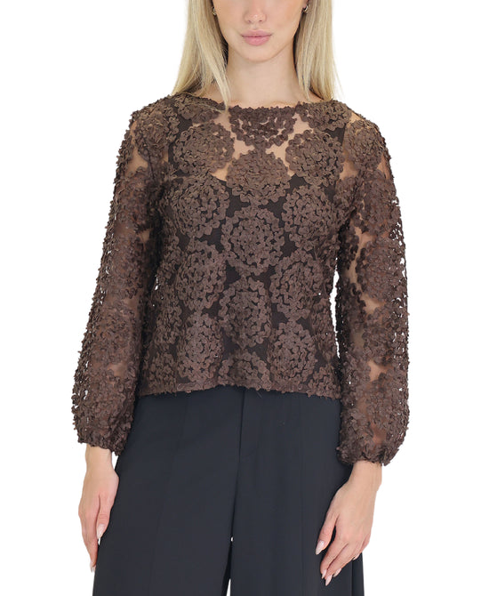 Mesh Top w/ Petals view 