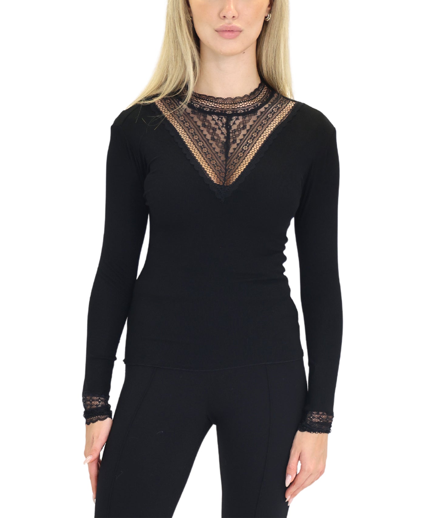 Lace Trim Top view 1