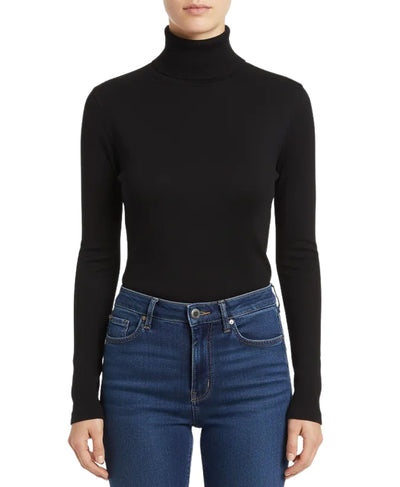 Turtleneck Sweater w/ Shimmer image 1