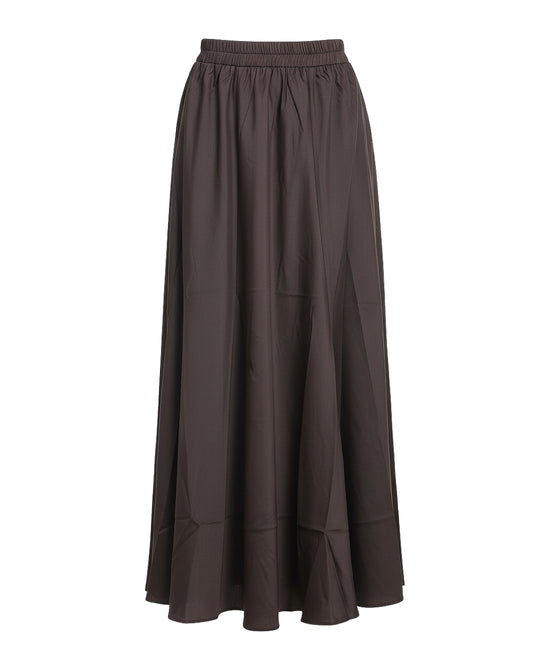 Satin Maxi Skirt view 