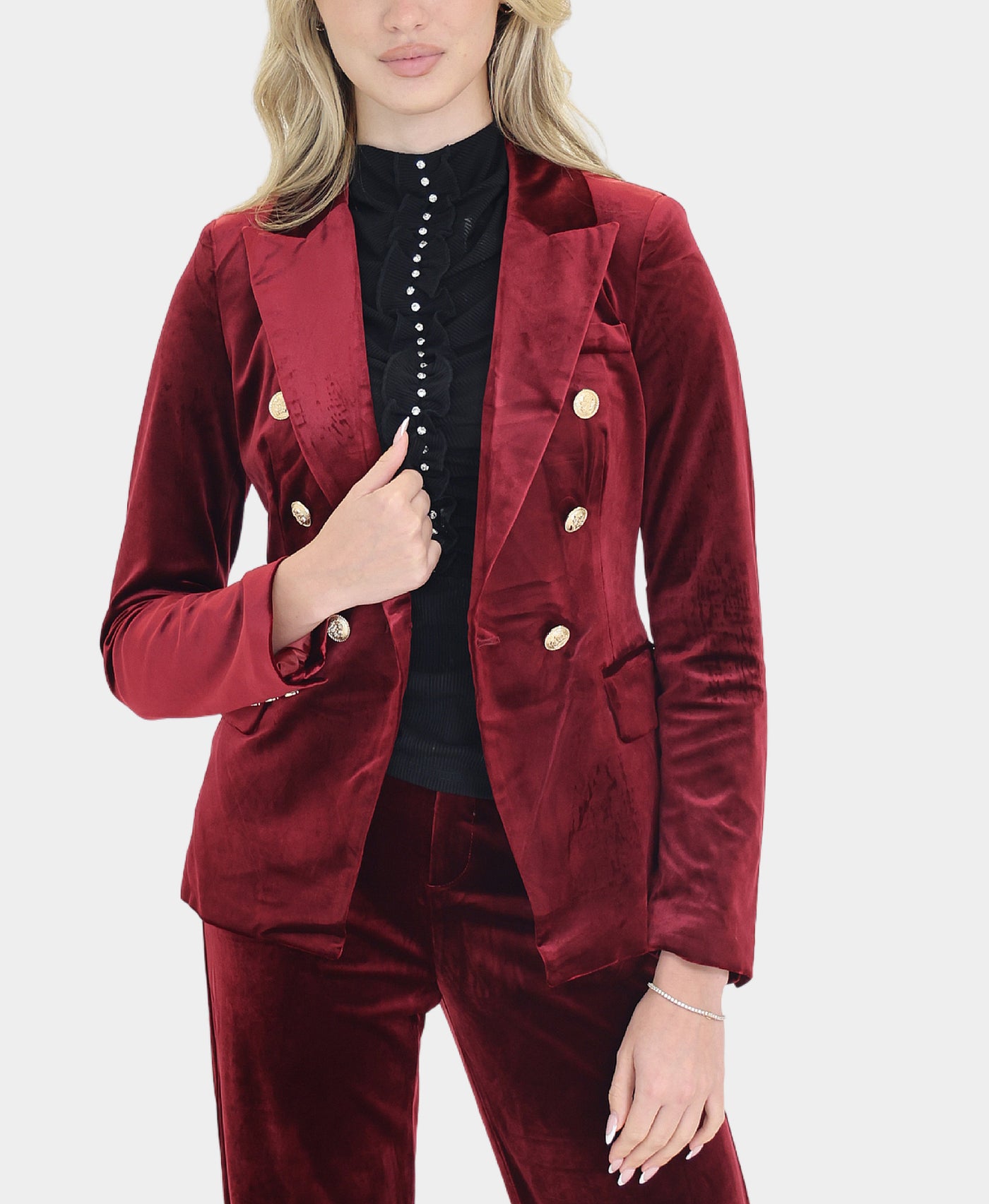 Velvet Blazer