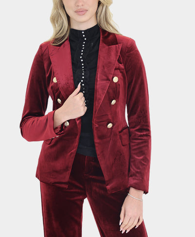 Velvet Blazer