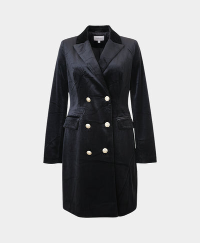 Velvet Blazer Dress image 2