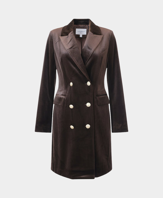 Velvet Blazer Dress view 