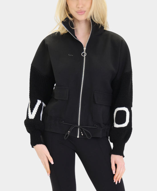 "Love" Sweater Jacket view 2