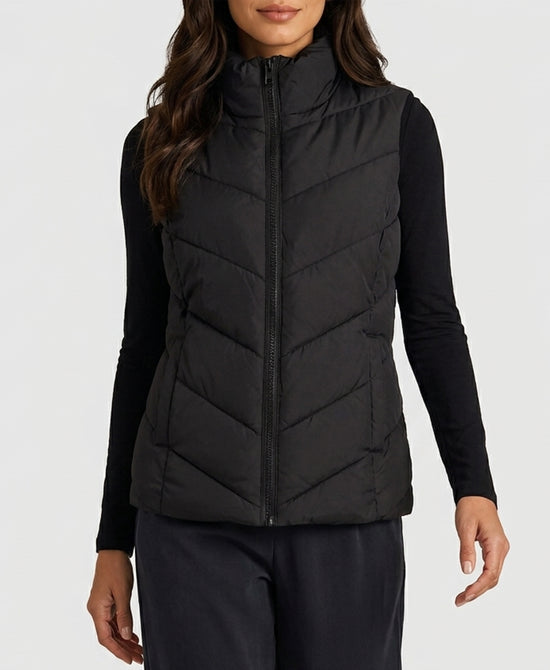 
Puffer Vest in BLACK view 1