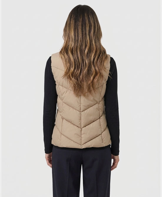 
Puffer Vest in BEIGE view 2