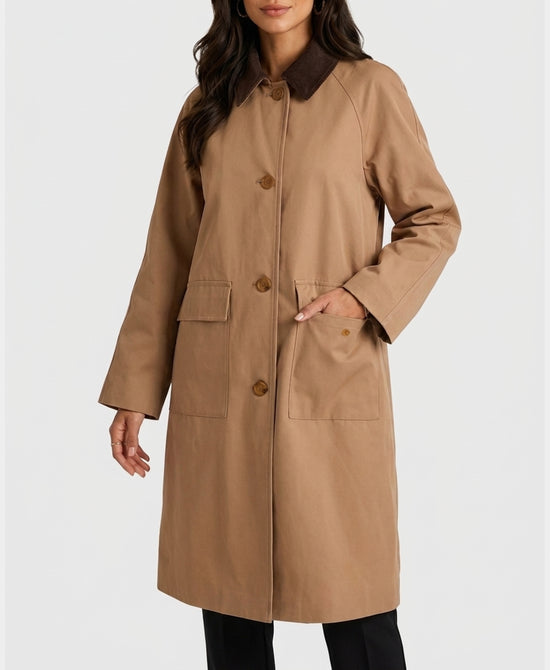 
Trench Coat in KHAKI view 1