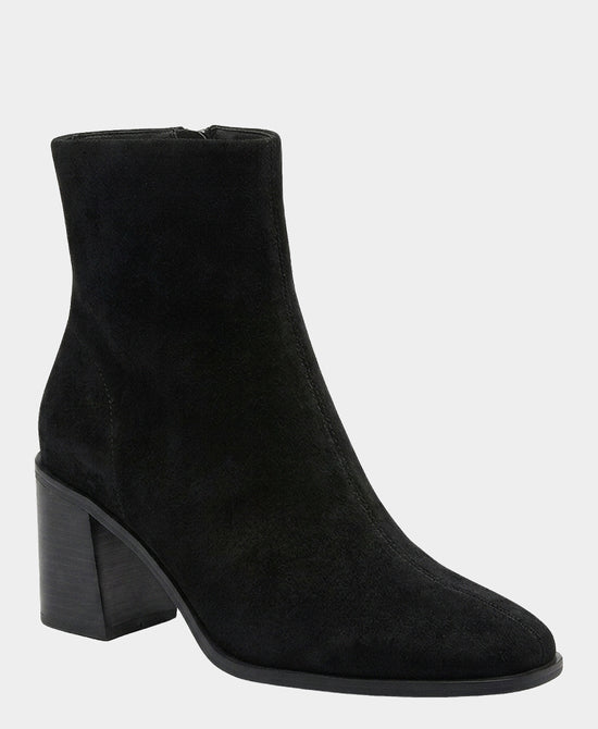
Faux Suede Bootie in BLACK view 1