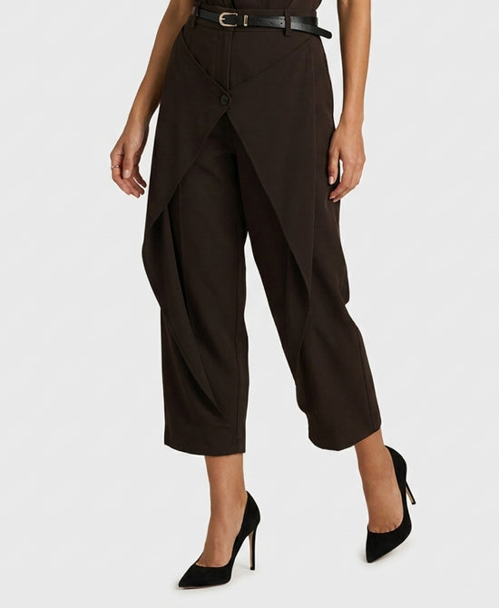 
Envelope Front Pants in BROWN view 1