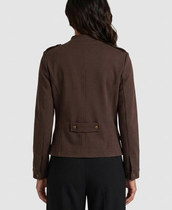 
Military Jacket in BROWN view 2