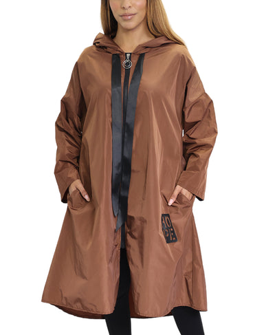 Lightweight Hooded Coat image 1