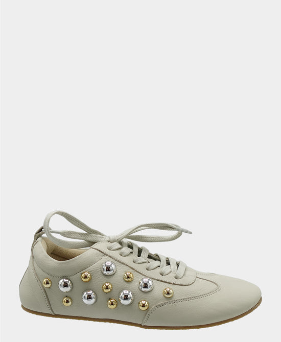 Leather Studded Sneaker view 1
