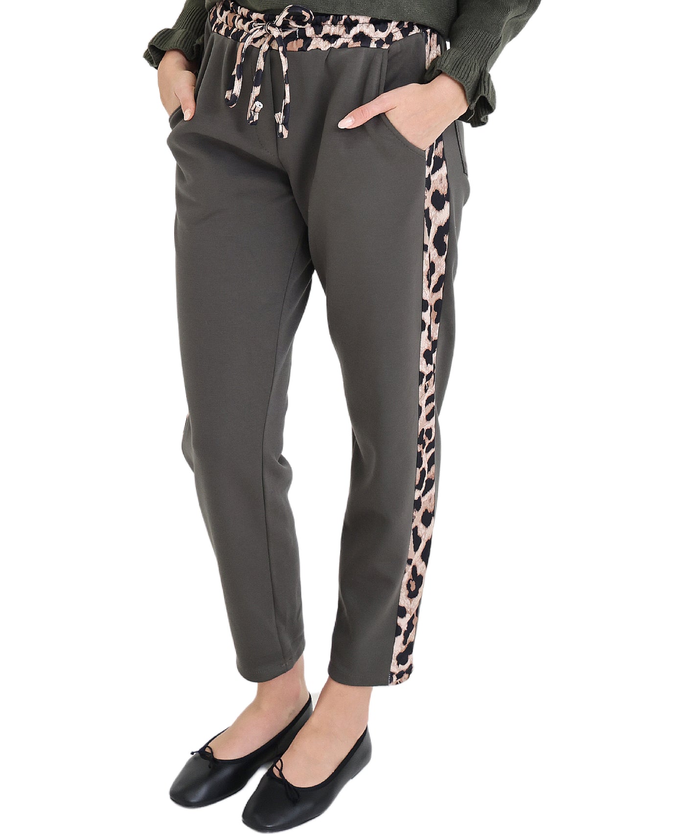 Pants w/ Leopard Stripes view 2