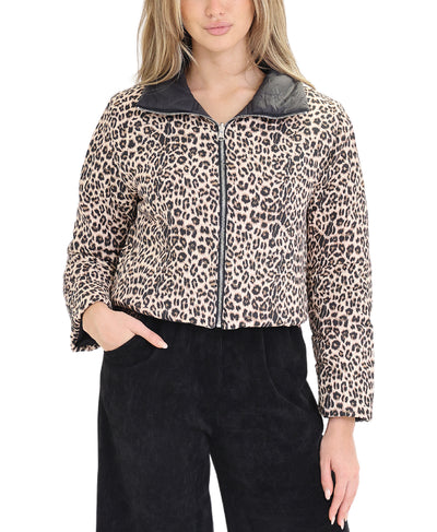 Reversible Leopard Print Jacket image 2