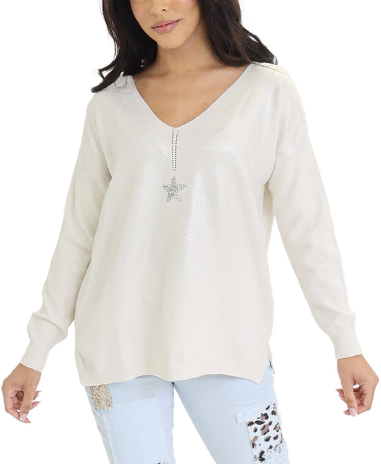 Shimmer Star Sweater view 