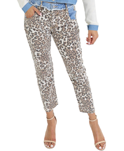 Leopard Jeans image 1