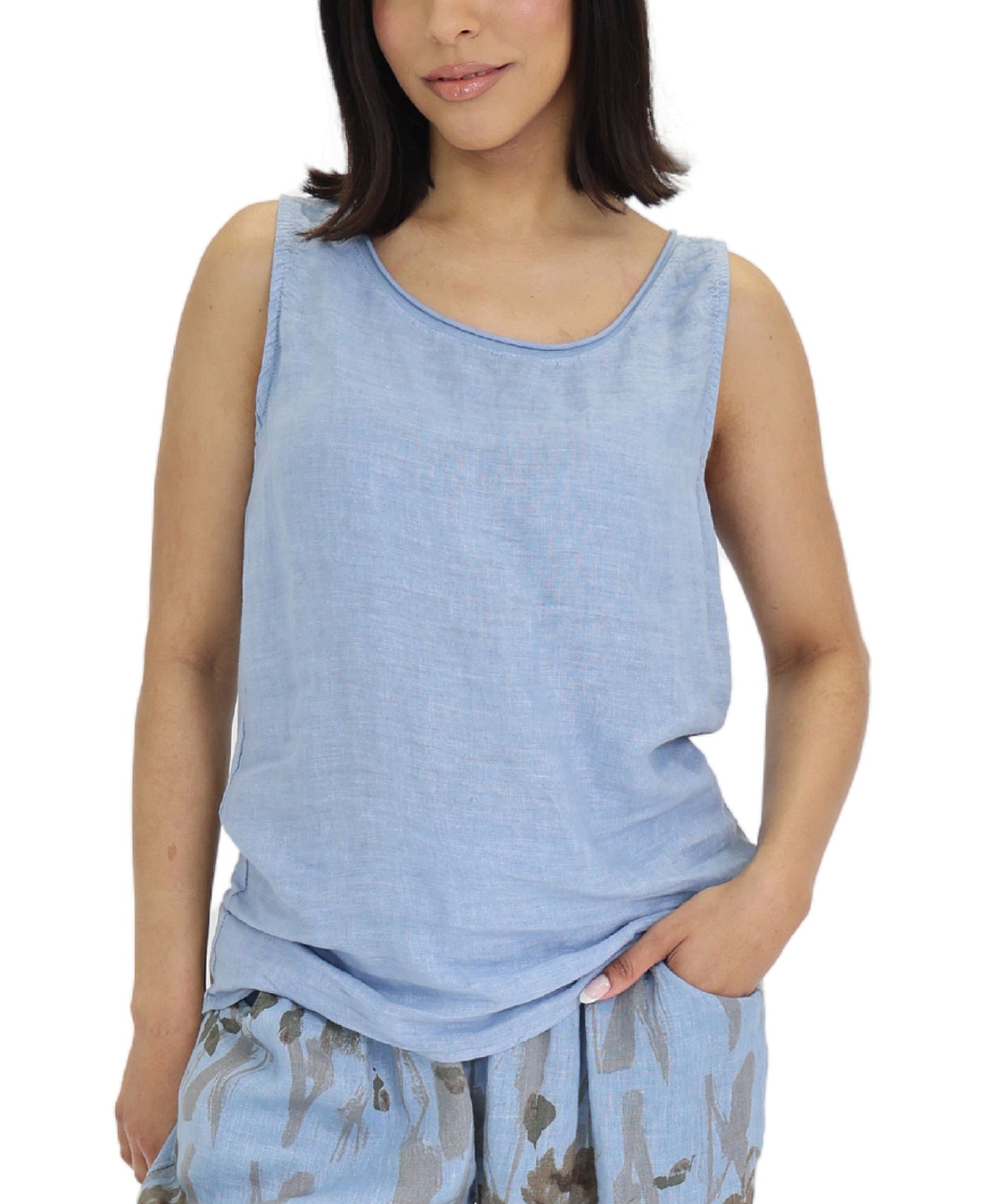 Linen Tank view 1