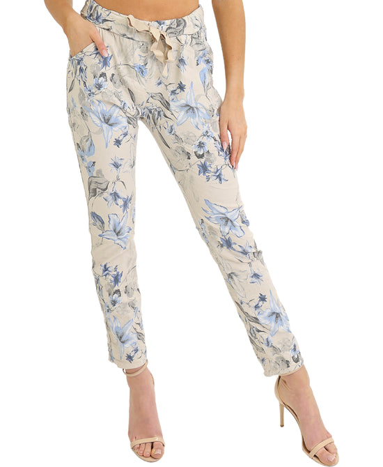 Floral Print Pants view 