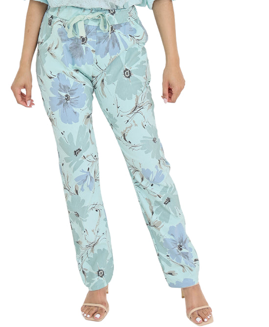 Floral Print Pants view 