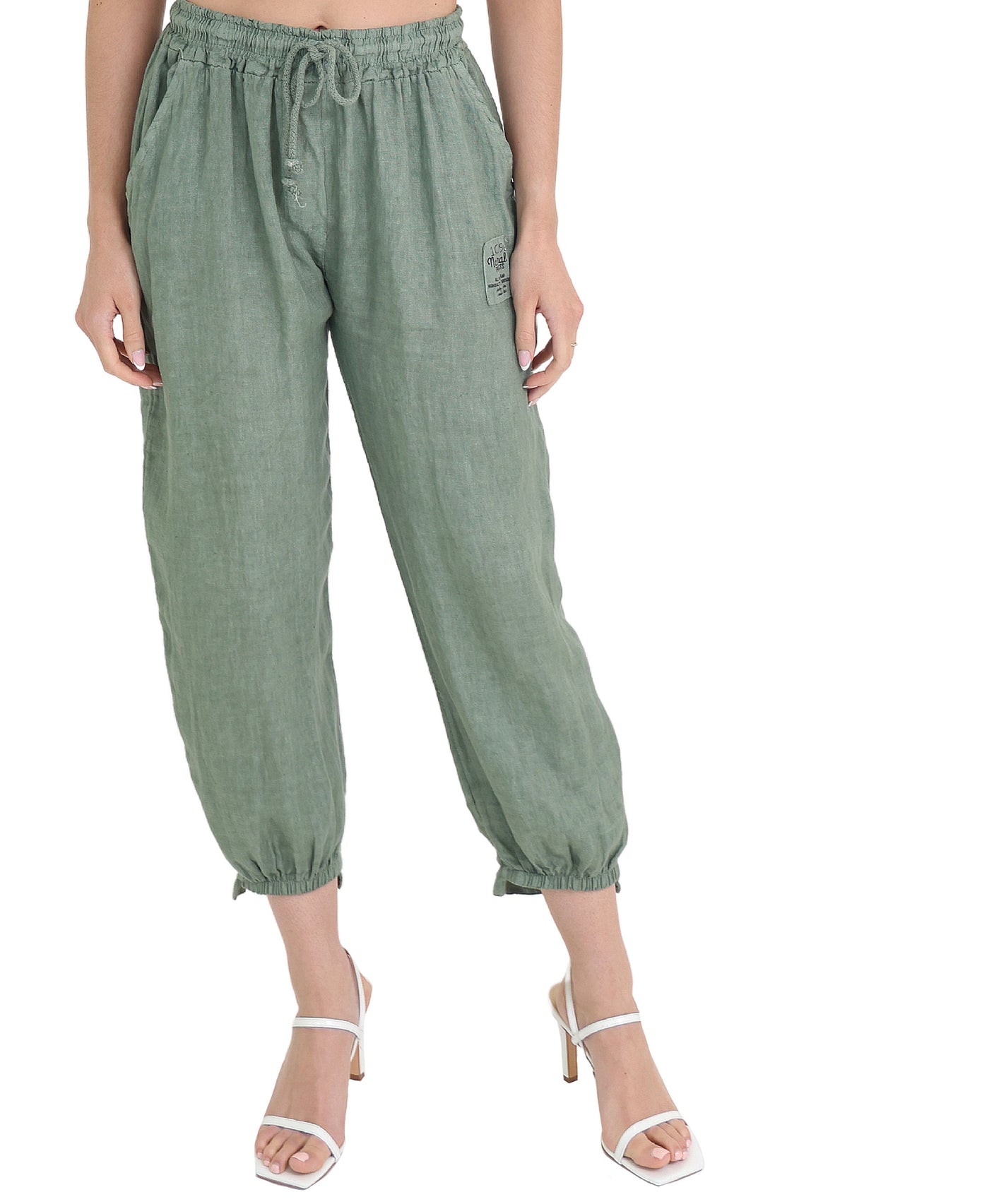 Linen Jogger view 1