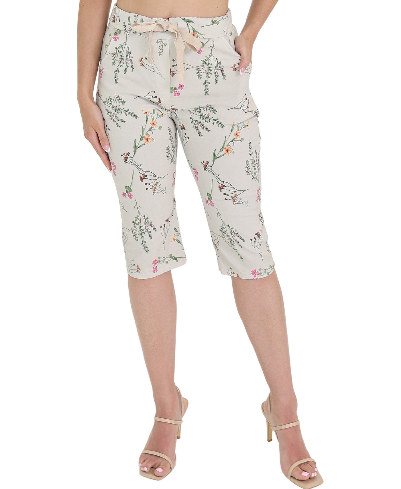 Floral Bermuda Shorts view 1