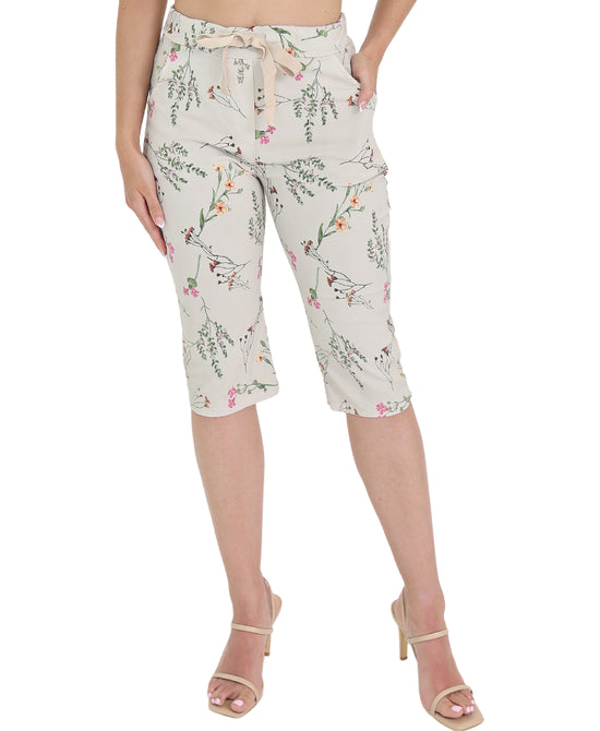 Floral Bermuda Shorts view 