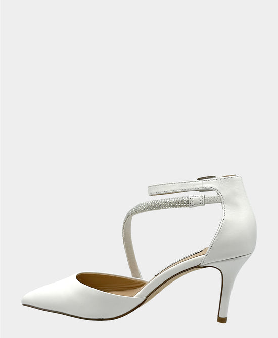 
Crystal Detail Pump in WHITE view 2