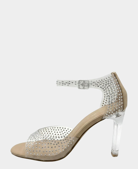 
Crystal Heel in CLEAR/NUDE view 2