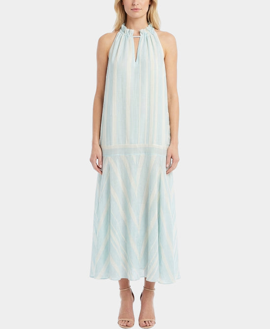 Striped Maxi Dress view 1