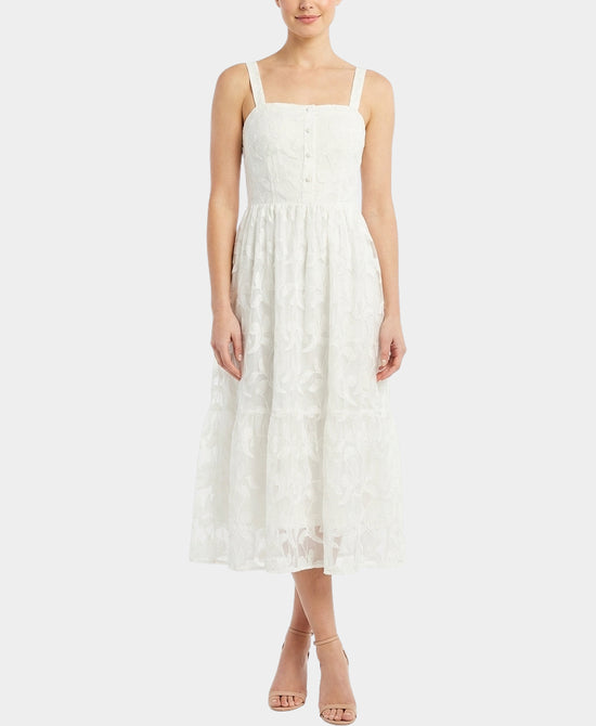 Lace Embroidered Maxi Dress view 1