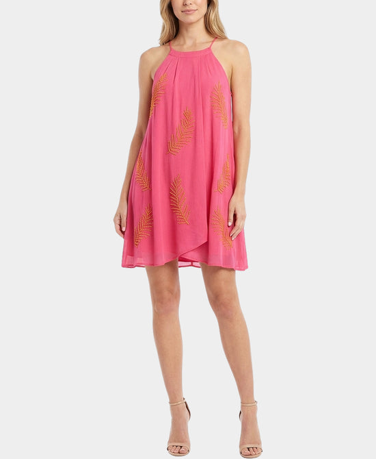 Dress w/ Embroidered Detail & Beads view 1