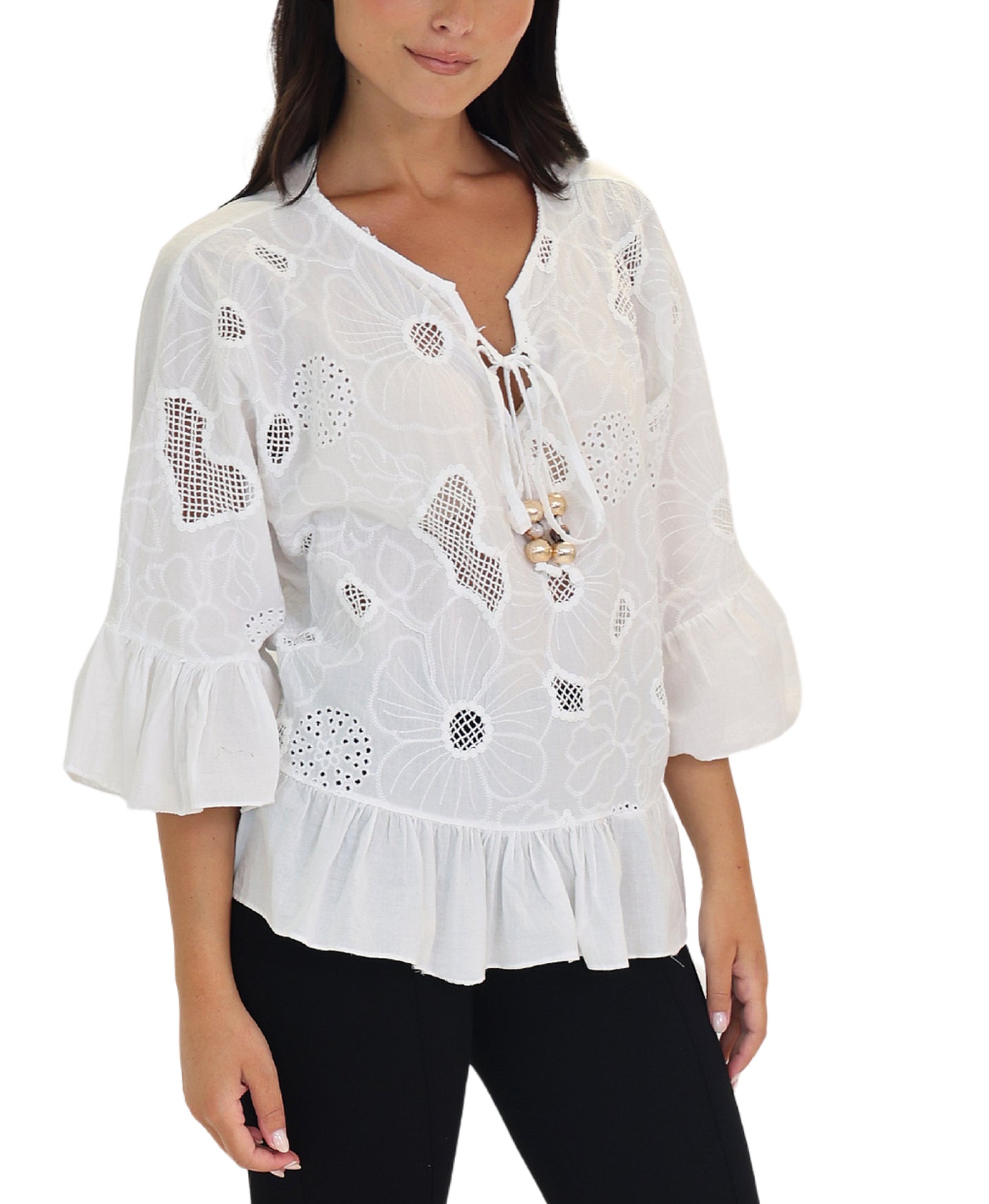 Eyelet Top view 1
