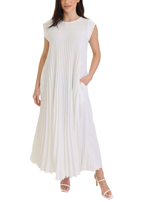 Pleated Maxi Dress view 
