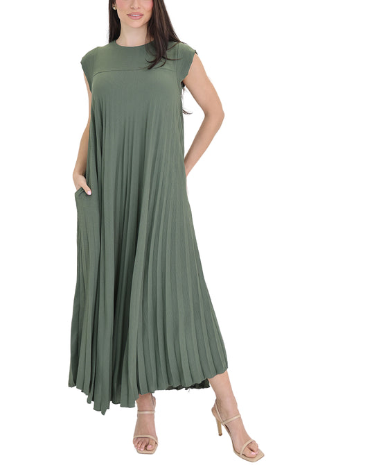 Pleated Maxi Dress view 