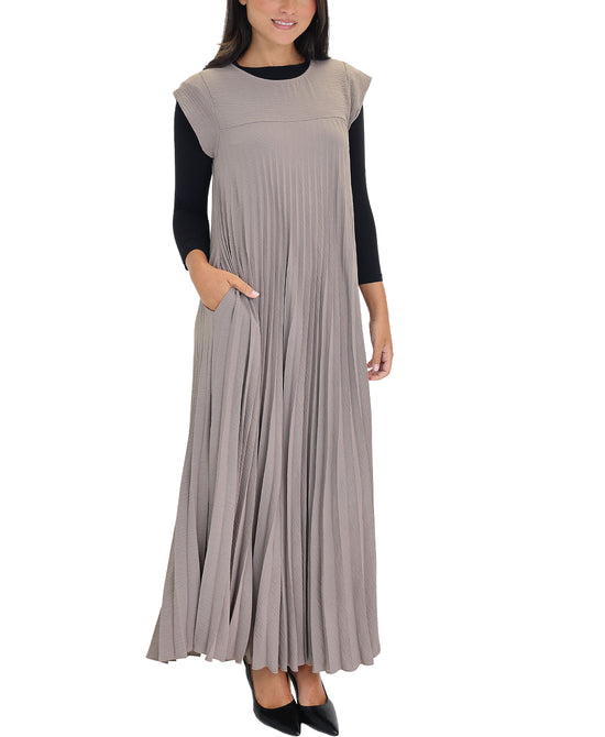 Pleated Maxi Dress view 
