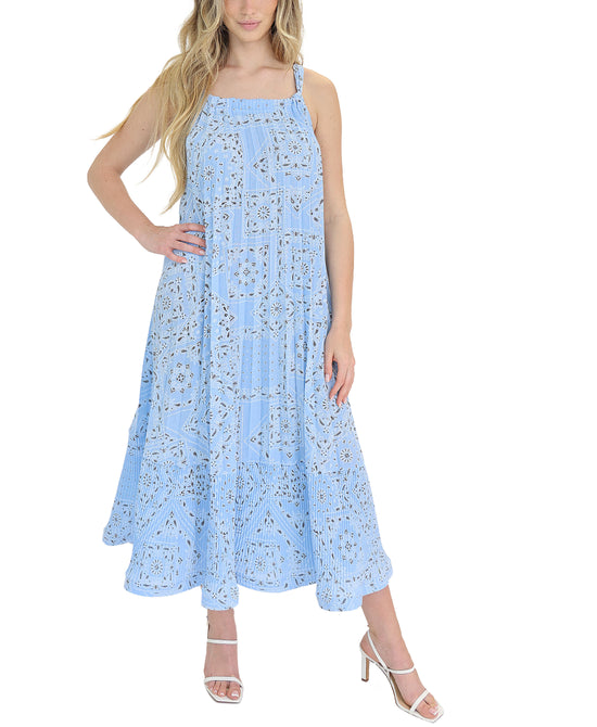 Bandana Print Maxi Dress view 