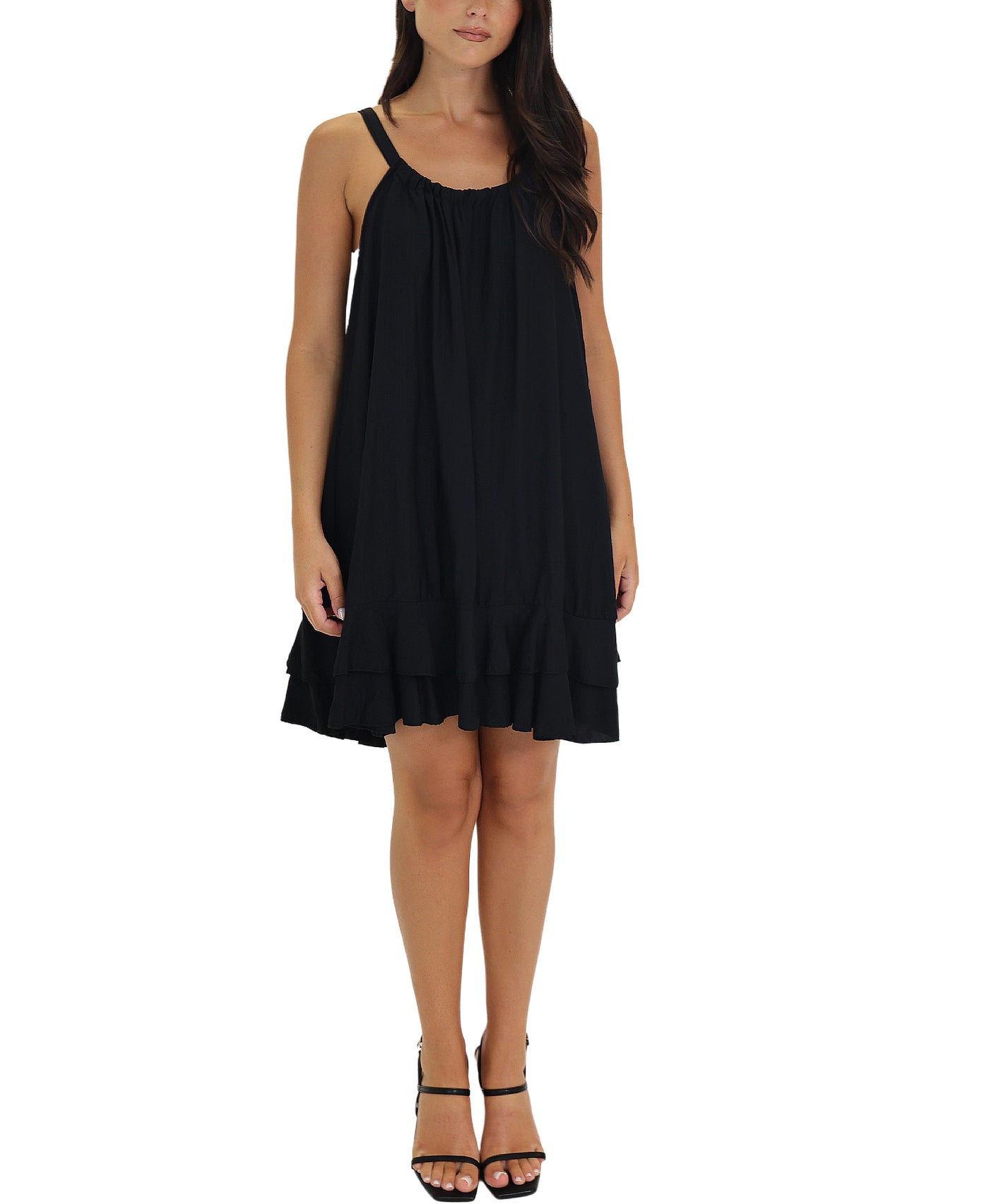 Solid Tiered Dress view 1