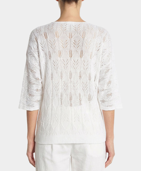 Knit Open Weave Top view 2