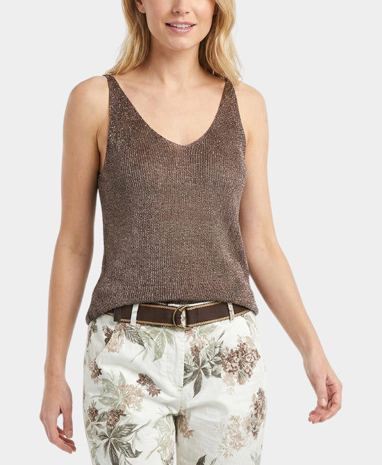 
Shimmer Tank in BROWN SHIMMER view 1