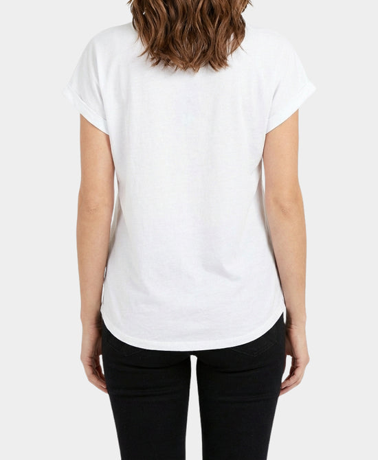 Tee w/ Lace & Sequin Star view 2