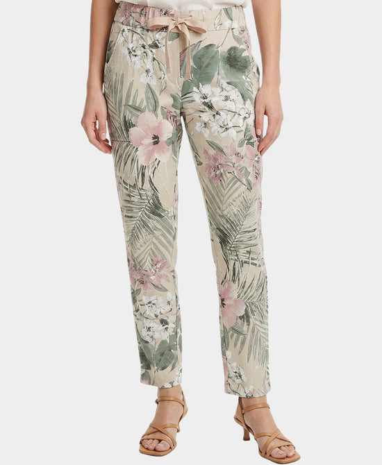 Floral Print Pants view 1