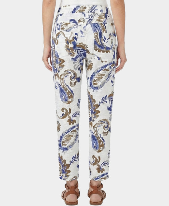 Paisley Print Pants view 2